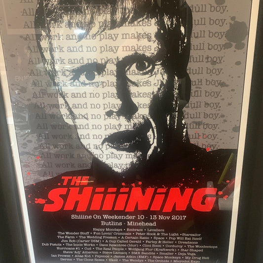 Bez The Shiining framed
